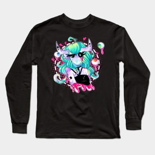 Eye pop bubblegum Long Sleeve T-Shirt